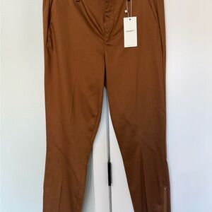 Level 99 Women's Brown Trousers